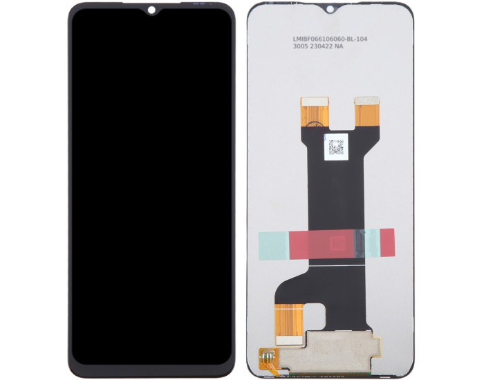 Дисплей з сенсорним екраном (модуль) ZTE Nubia Neo/ V40 Design/ V50 Design 5G, чорний, оригінал