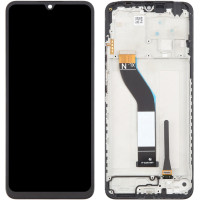 Дисплей с сенсорным экраном (модуль) Xiaomi Redmi 14C /Redmi A3 Pro /Poco C75, черный с рамкой, оригинал, версия XL-N