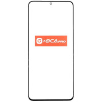 Скло фронтальне c OCA-пленкой Samsung G985 S20 Plus, чорне, G-OCA Pro