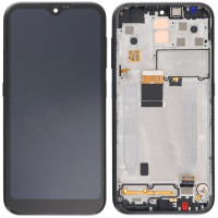 Дисплей с сенсорным экраном (модуль) Nokia 4.2 Dual Sim TA-1184 / TA-1133  / TA-1149 / TA-1150 / TA-1157, черный с рамкой, оригинал