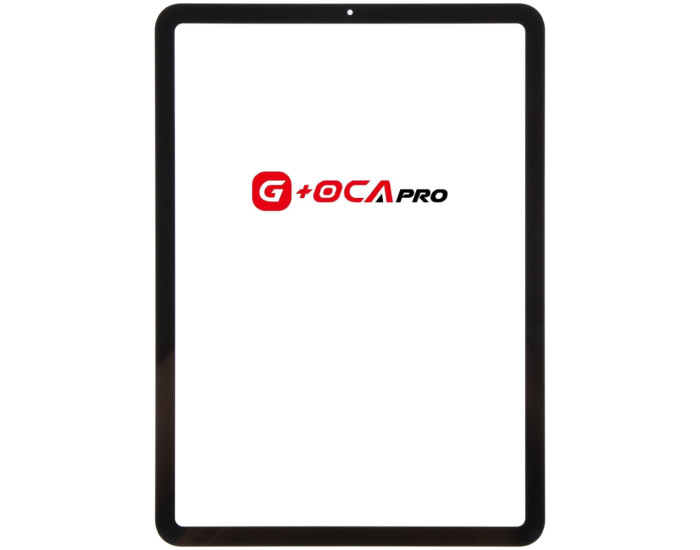 Стекло фронтальное с OCA-пленкой iPad Air 4 2020, черное оригинал G+OCA PRo