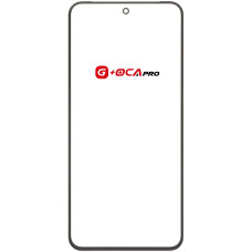 Скло фронтальне з OCA плівкою Google Pixel 8, чорне G-OCA Pro