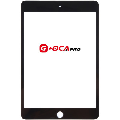 Скло фронтальне з OCA-пленкой iPad mini 5, чорне, оригінал G+OCA PRo
