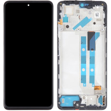 Дисплей с сенсорным экраном (модуль) Xiaomi Redmi Note 12 4G, черный с рамкой, TFT