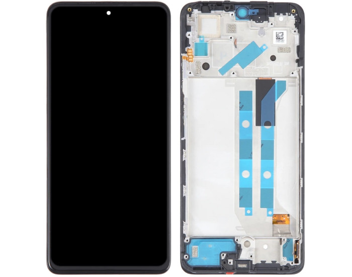 Дисплей с сенсорным экраном (модуль) Xiaomi Redmi Note 12 4G, черный с рамкой, TFT