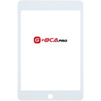 Скло фронтальне з OCA-пленкой iPad mini 5, білий, оригінал G+OCA PRo