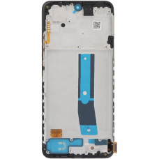 Дисплей з сенсорним екраном (модуль) Xiaomi Redmi Note 12S, чорний з рамкою, OLED