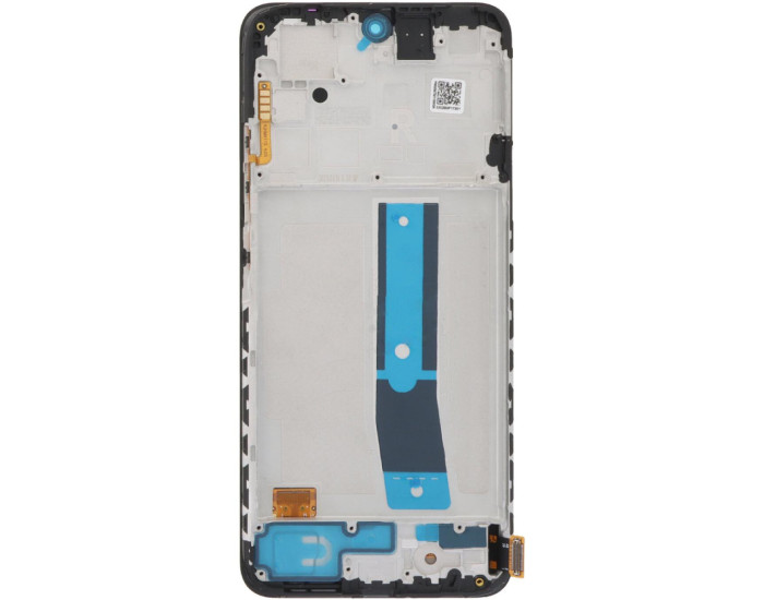 Дисплей з сенсорним екраном (модуль) Xiaomi Redmi Note 12S, чорний з рамкою, OLED