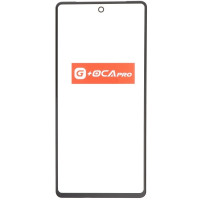 Стекло фронтальное с OCA пленкой Google Pixel 7, черное G-OCA Pro