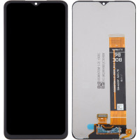 Дисплей з сенсорним екраном (модуль) Samsung A235 A23, чорний, REV1.2