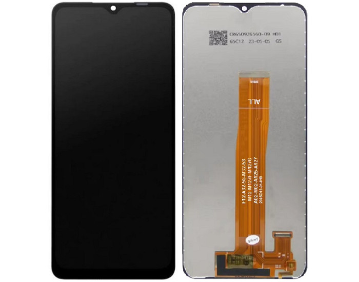 Дисплей з сенсорним екраном (модуль) Samsung A125 A12 /A127 /A326 A32 5G /A022 /M127, чорний, універсальна ревізія