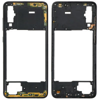Рамка кріплення корпуси Samsung A705 Galaxy A70, чорна