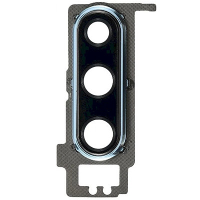 Скло камери для Huawei P30 з рамкою, Breathing Crystal Блакитний