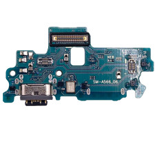 Шлейф для Samsung A566 Galaxy A56 5G, конектора зарядки, з роз'ємом Sim-карты, з мікрофоном, з мікросхемою