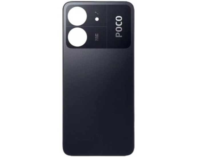 Задняя крышка для Xiaomi Poco C65, черный оригинал