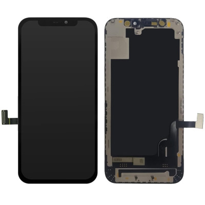 Дисплей з сенсорним екраном (модуль) iPhone 12 Mini, чорний RJ In-Cell