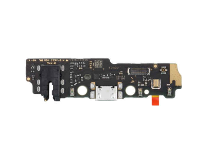 Шлейф для Xiaomi Redmi A1 /A1 Plus /A2, коннектора зарядки, коннектора наушников, микрофона, оригинал