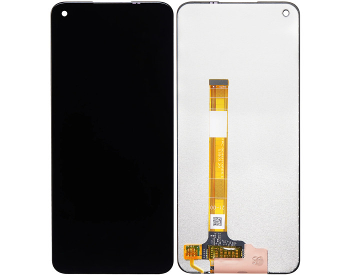 Дисплей с сенсорным экраном (модуль) Realme 6 / Realme 6S / Realme 7 (Global), черный оригинал