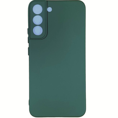 Чохол-силікон Cover Lakshmi Full Camera Samsung S906 S22 Plus. Dark Green
