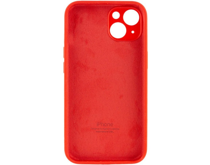 Чехол-силикон оригинал Full Camera Soft Matte iPhone 13 Pro, Red