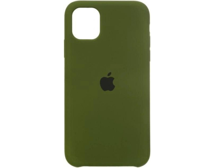 Чехол-силикон Case Full Protective (AA) iPhone 13 Pro (Темно-оливковый / Dark Olive)