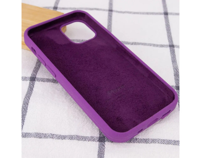 Чехол-силикон оригинал Case Full Protective iPhone 13 Pro (Виноградный / Grape)