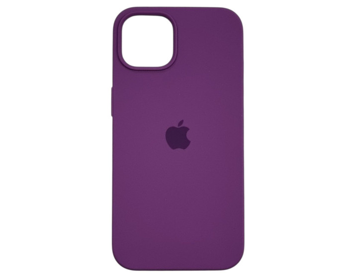 Чехол-силикон оригинал Full Soft Matte iPhone 13 (Виноградный / Grape)