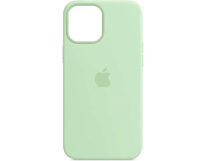 Чехол-силикон оригинал Full Soft Matte iPhone 13 (Фисташковый / Pistachio)