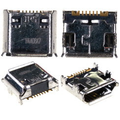 Коннектор зарядки Samsung C6712, 7 pin, micro-USB тип-B