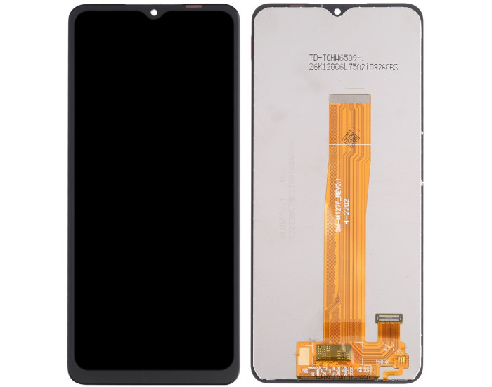Дисплей с сенсорным экраном (модуль) Samsung A022 A02 /A125 A12 /A127 A12 /A326 A32 5G /M022 M02 /M127 M12 /M326 M32 5G REV0.1 черный, оригинал