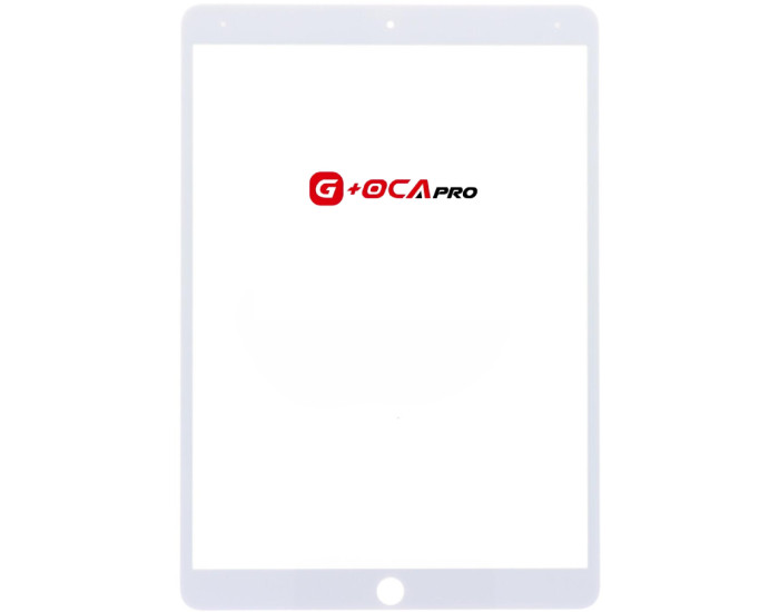 Стекло фронтальное с OCA-пленкой iPad Pro 10.5 2017 / iPad Air 3 2019, белый, оригинал G+OCA PRo