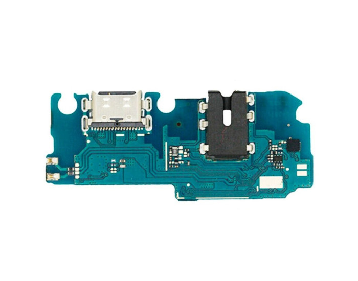 Шлейф для Samsung A125 A12 /A127 /M127 M12S, коннектора зарядки, конектора наушников с микрофоном