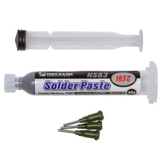 Паяльна паста BGA Mechanic NS83, Sn63 /Pb37, 183 °C, 40g