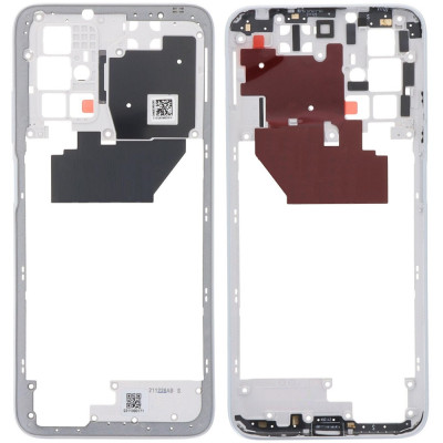 Рамка крепления корпуса Xiaomi Redmi 10, белая