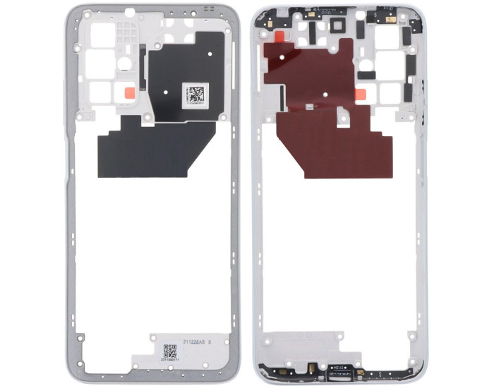 Рамка кріплення корпуси Xiaomi Redmi 10, біла