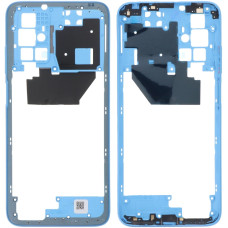 Рамка крепления корпуса Xiaomi Redmi 10, Sea Blue, голубая