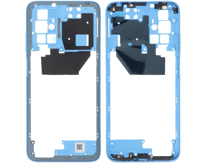 Рамка крепления корпуса Xiaomi Redmi 10, Sea Blue, голубая
