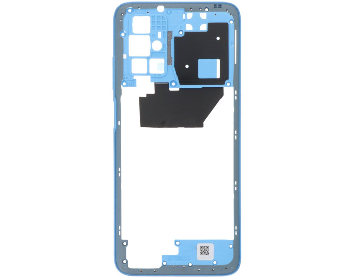 Рамка крепления корпуса Xiaomi Redmi 10, Sea Blue, голубая