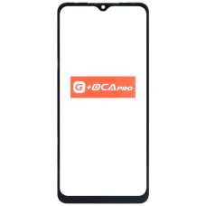 Скло фронтальне з OCA плівкою Samsung A125 A12/ / A022 A02 / A326 A32(5G) / M127 M12 / M022-M02, чорне G-OCA PRO