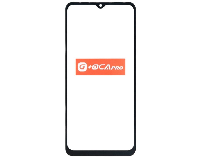 Стекло фронтальное с OCA пленкой Samsung A125 A12 /A022 A02 /A326 A32 (5G) /M127 M12 /M022 M02, черное G+OCA PRo