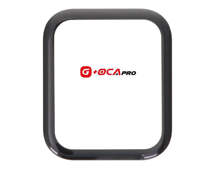 Сенсор c OCA-пленкой Apple  Watch 5 40mm/ SE 40mm/ SE 2022 40mm, черный, оригинал G+OCA PRO