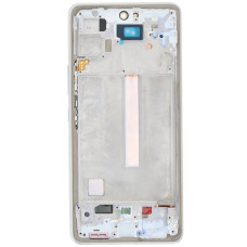 Дисплей с сенсорным экраном (модуль) Samsung A536 A53 5G, серебро, TFT с рамкой