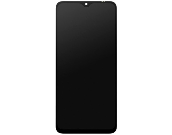 Дисплей с сенсорным экраном (модуль) Xiaomi Redmi Note 9T, черный, оригинал с рамкой