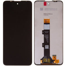 Дисплей з сенсорним екраном (модуль) Motorola XT2159 Moto E40 / XT2158-6 Moto E30, чорний, оригінал