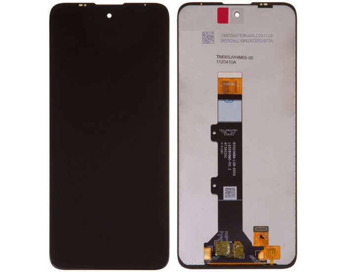 Дисплей з сенсорним екраном (модуль) Motorola XT2159 Moto E40 / XT2158-6 Moto E30, чорний, оригінал