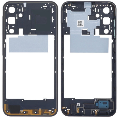 Рамка кріплення корпуси Samsung A155 Galaxy A15 /A156, Brave Black