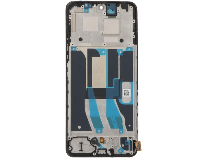 Дисплей с сенсорным экраном (модуль) Realme 12 Plus, черный с рамкой, оригинал