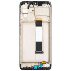 Дисплей с сенсорным экраном (модуль) Xiaomi Redmi 9T, Poco M3, черный с рамкой