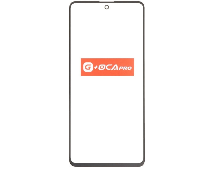 Стекло фронтальное с OCA пленкой Samsung A515F A51 /M317F, черный, оригинал G+OCA PRo