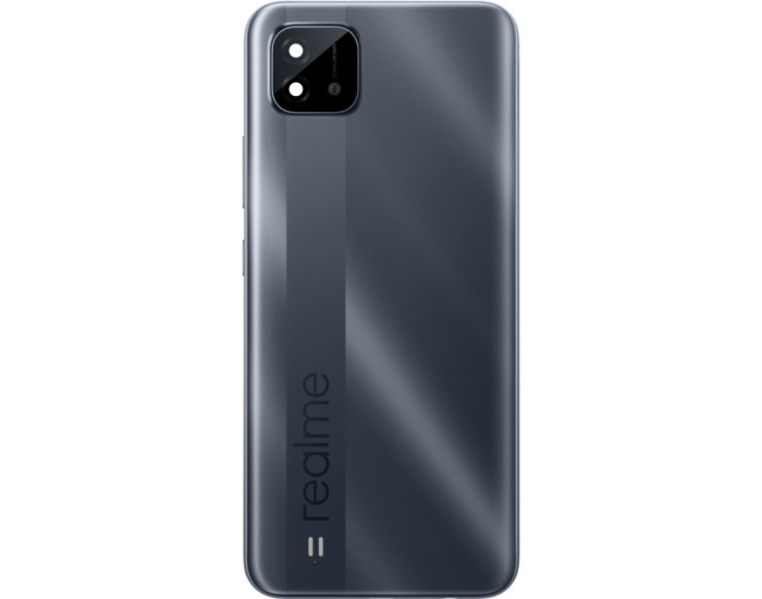 Задня кришка для Realme C11 2021, Grey з склом камери